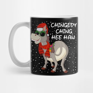 Christmas Donkey Italian Xmas Funny Donkey Lover Pajamas Mug